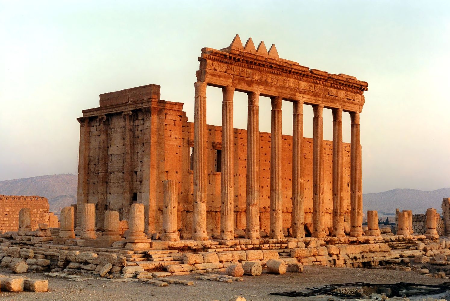 Temple de Bêl, 1995. Palmyre