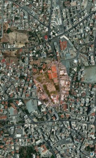 La ville sous la ville (Kition sous Larnaca). Le site de Kition-Bamboula dans la partie est de la ville antique (© Mission archéologique de Kition/Alexandre Rabot).