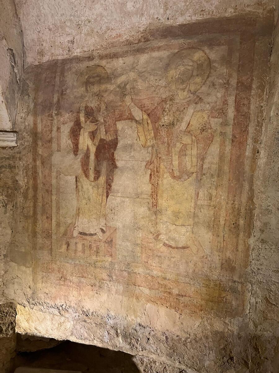 Cubicule sud, les Évêques