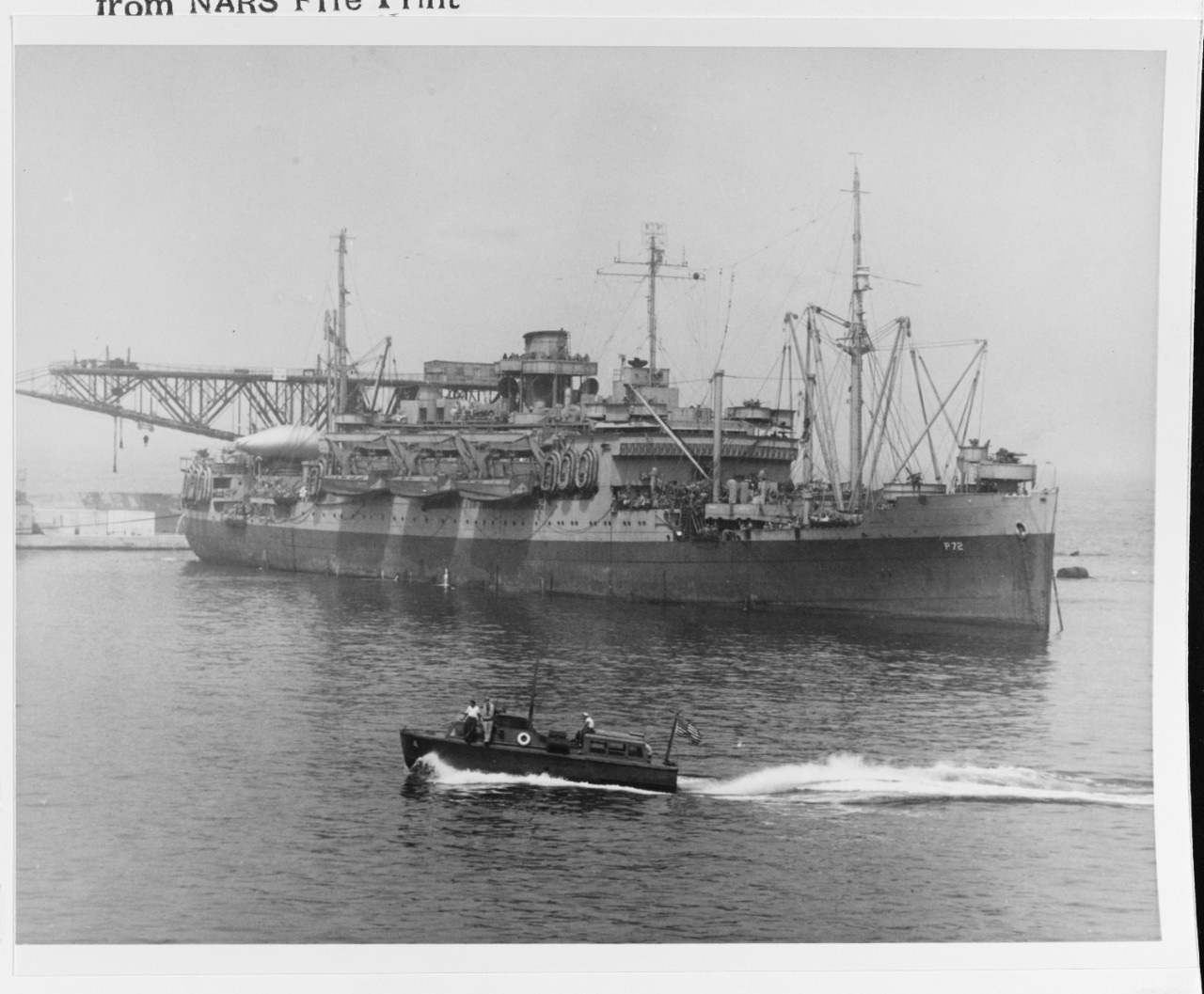 L’USS Susan B. Anthony à Oran (Algérie) Le 5 Juillet 1943