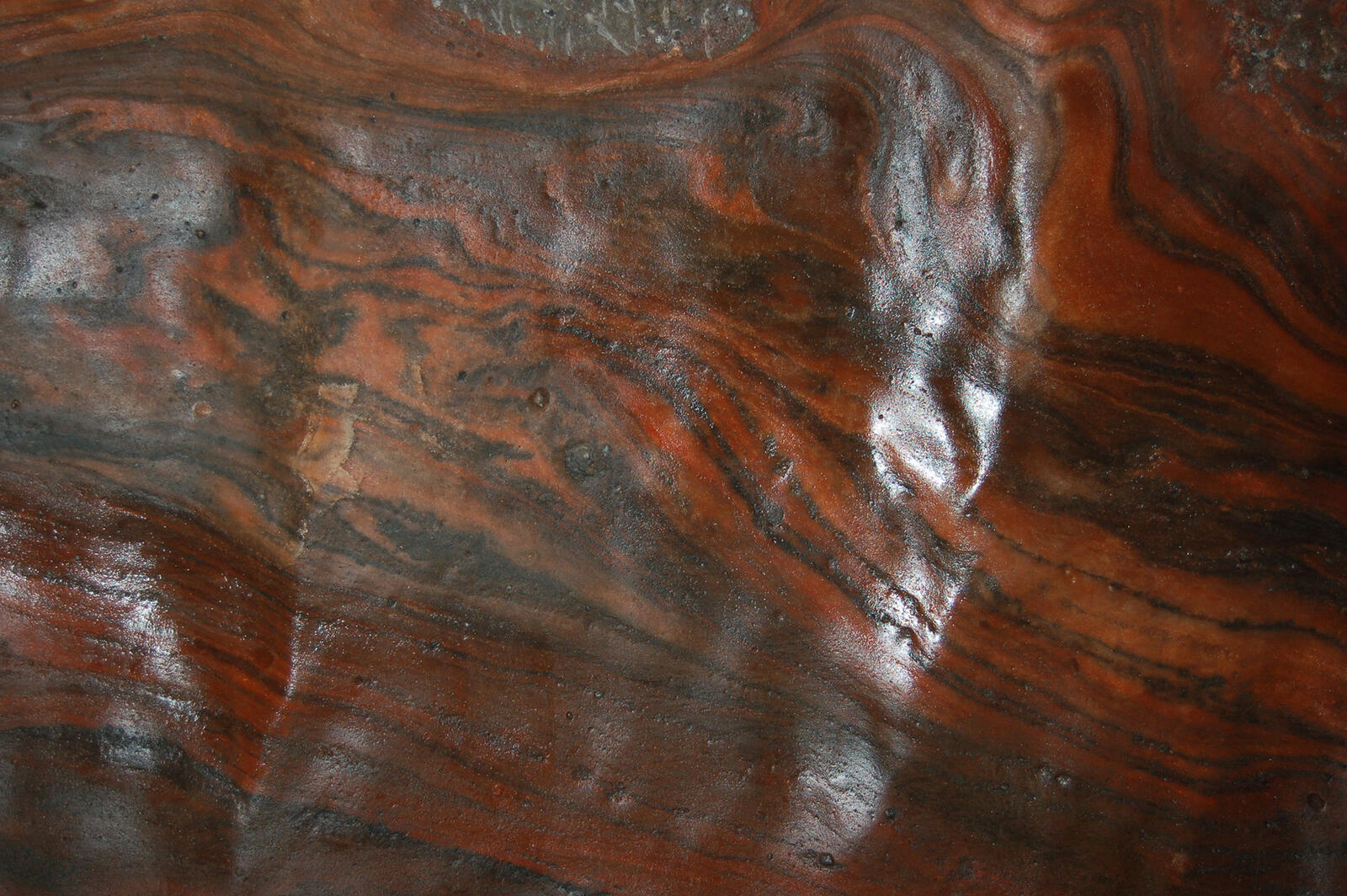 Vue de détail d’une formation de sel gemme du Salzkammergut, en Autriche. Cliché Projet Briquetage de la Seille