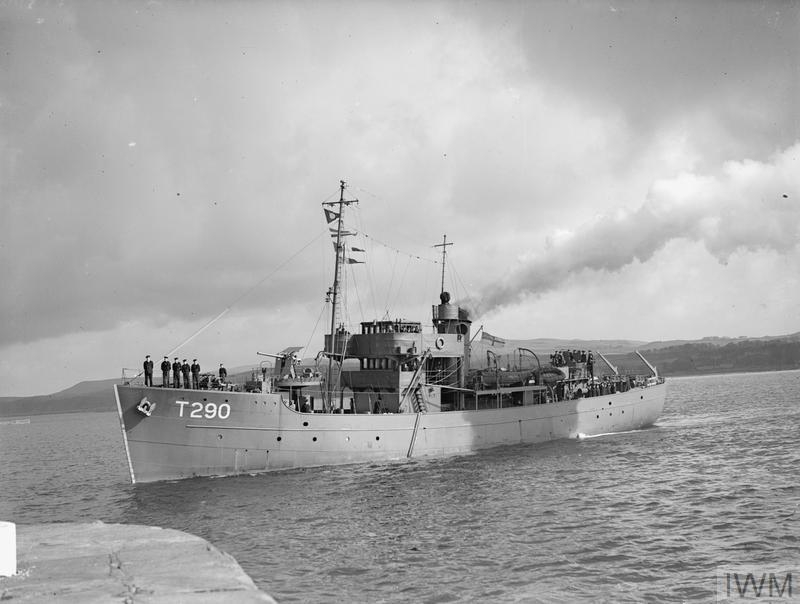 Le chalutier armé HMT Gairsay