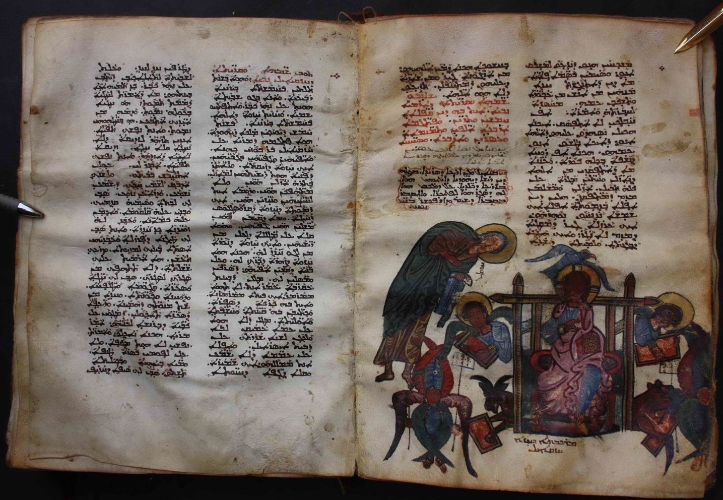Manuscrit en syriaque de l’église Saint-Thomas de Mossoul datant de 1014