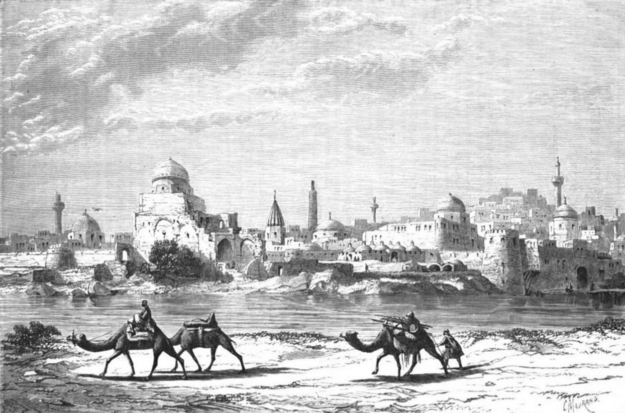 Mossoul au bord du Tigre, 1861
