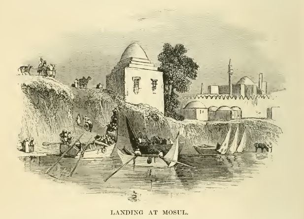 Mossoul et le Tigre, 1876