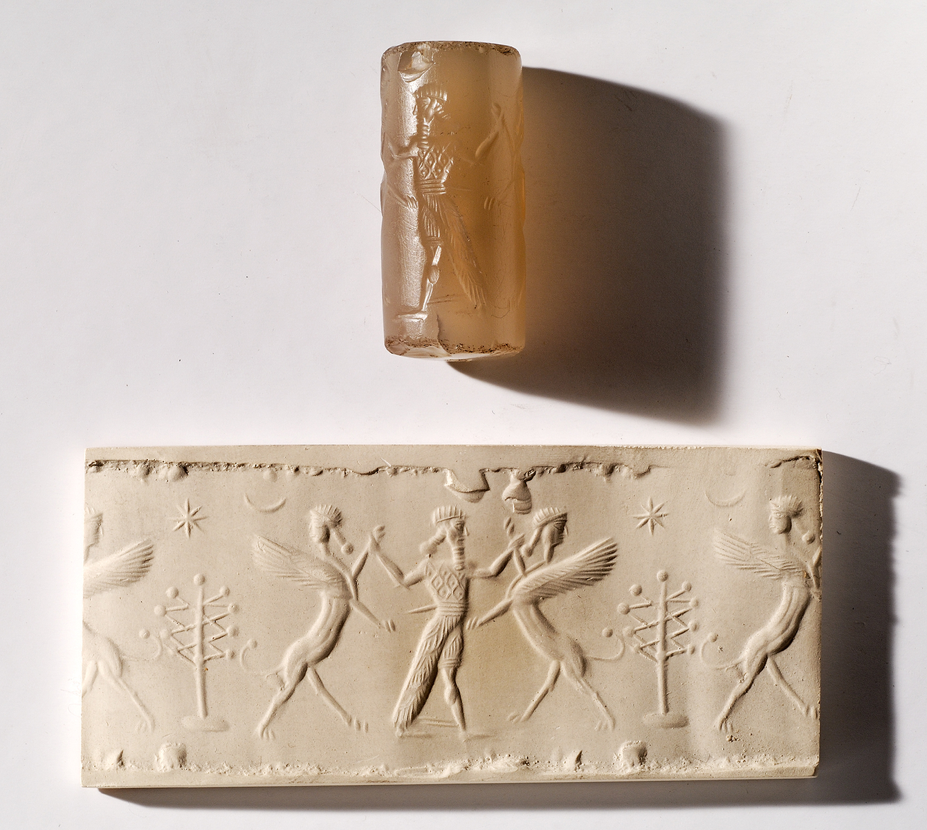 Sceau-cylindre néo-assyrien