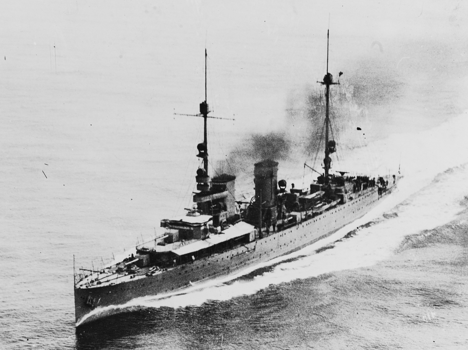 Le croiseur léger hollandais Sumatra