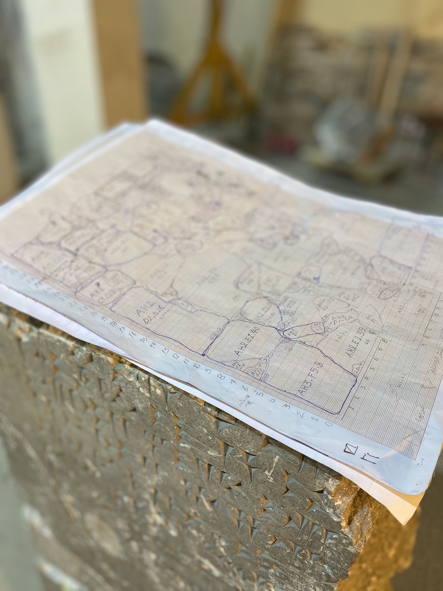 أعمال ترميم آثار المتحف الحضاري في الموصل، ٢٠٢٢