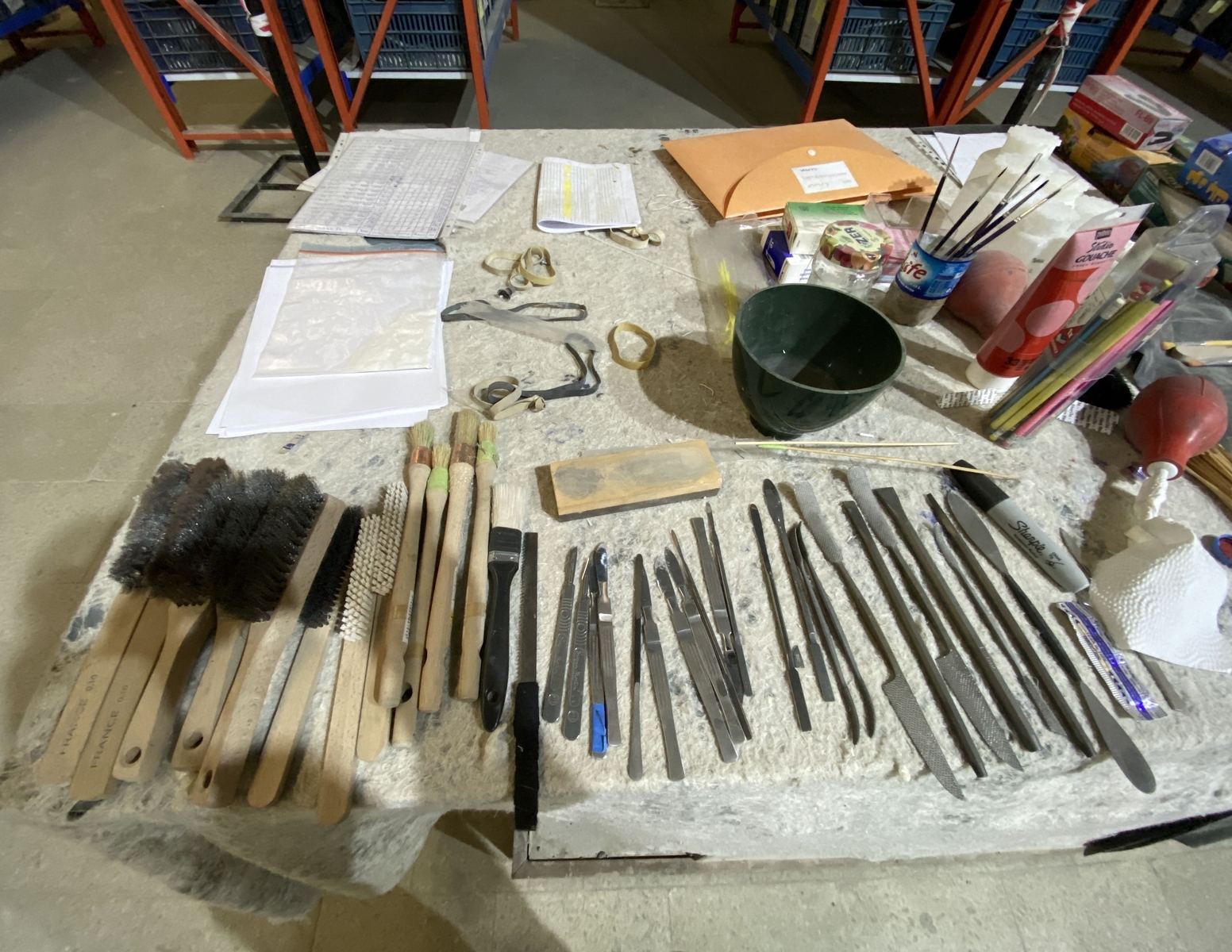 أعمال ترميم آثار المتحف الحضاري في الموصل، ٢٠٢٢