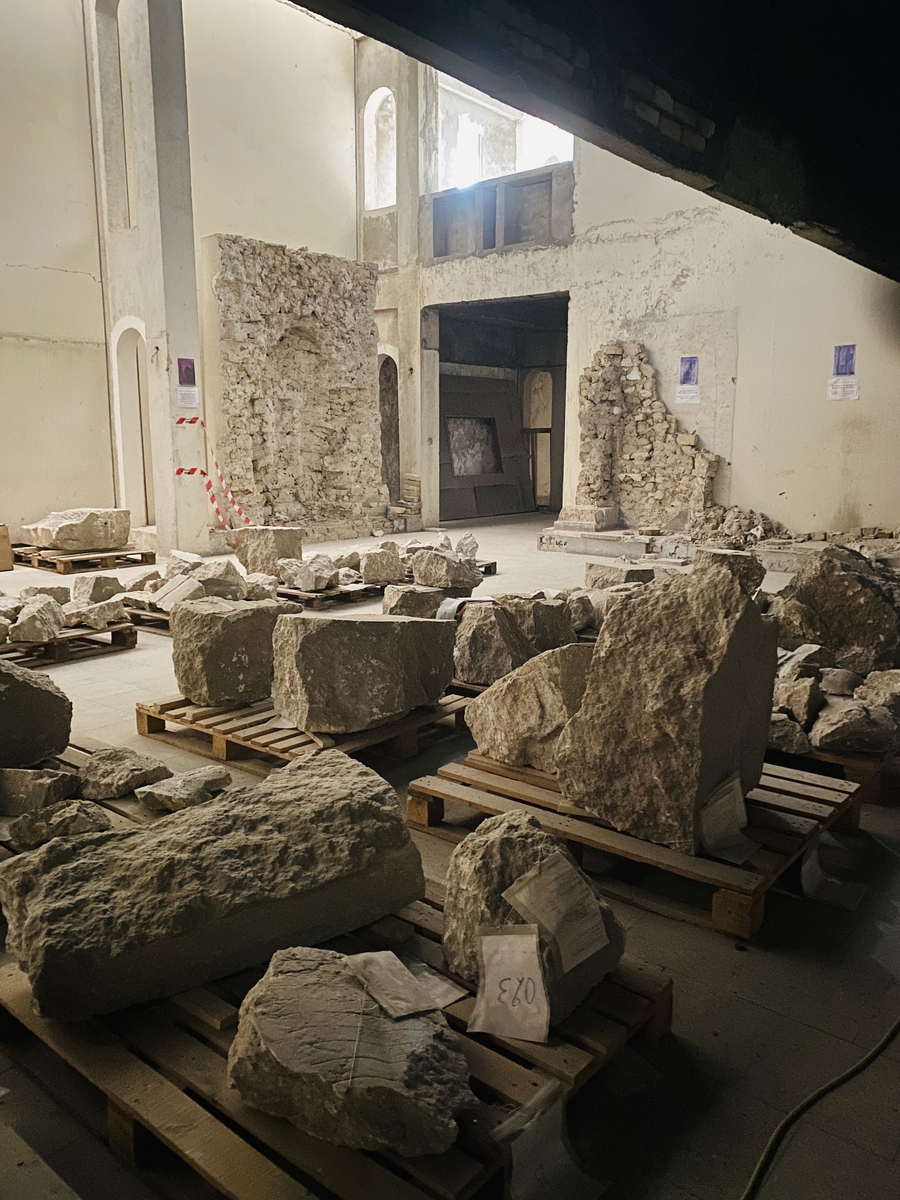 أعمال ترميم آثار المتحف الحضاري في الموصل، ٢٠٢٢