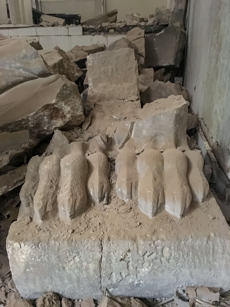 أنقاض مقتنيات المتحف الحضاري في الموصل، ٢٠٢٢