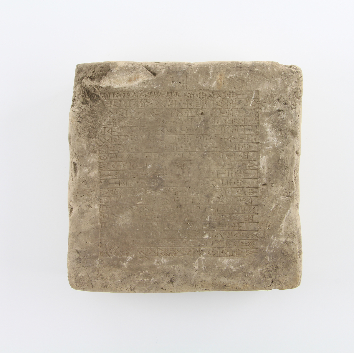 Brique de fondation élamite