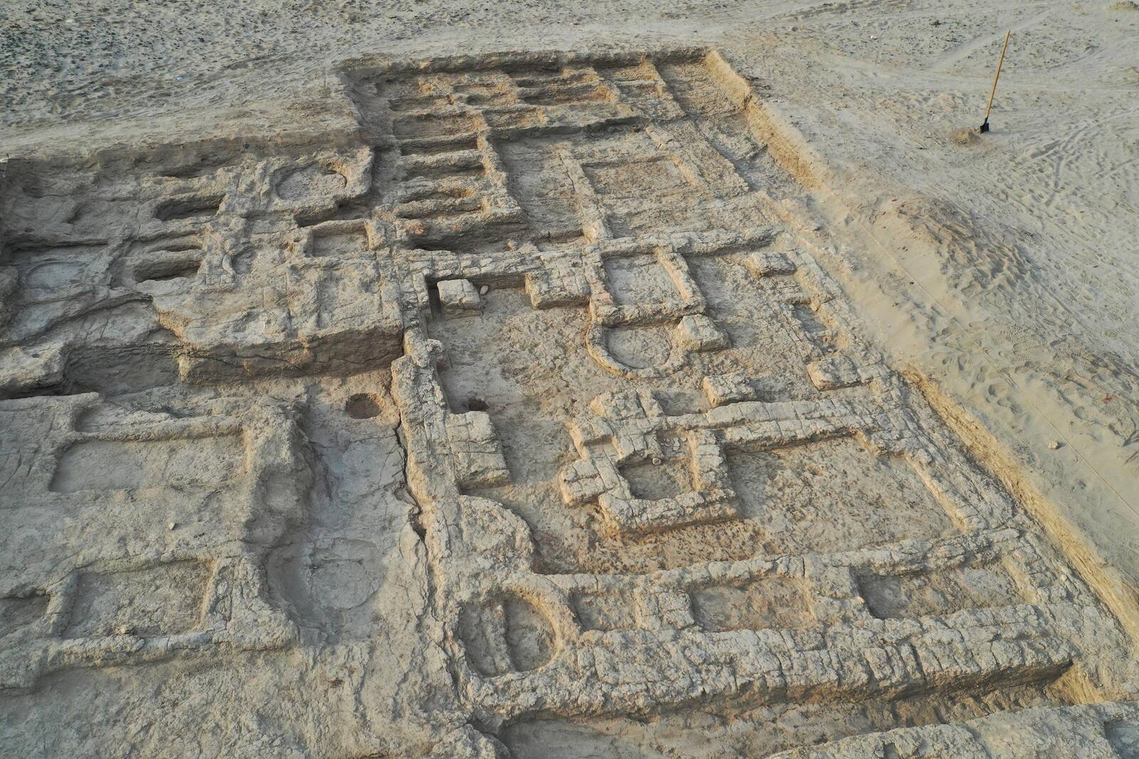 Oueili, le bâtiment B110, du nord (2021)