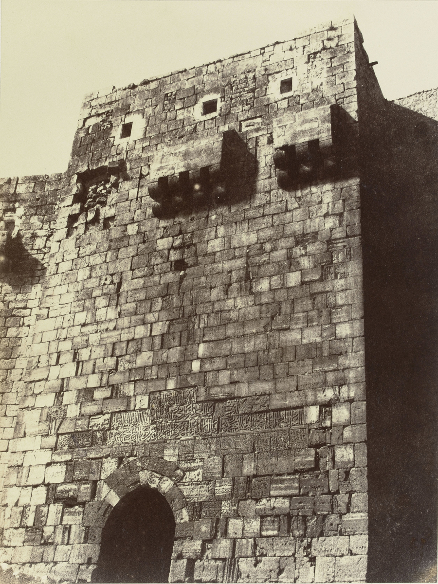 Photographie de la deuxième enceinte du Crac des Chevaliers (Krak)