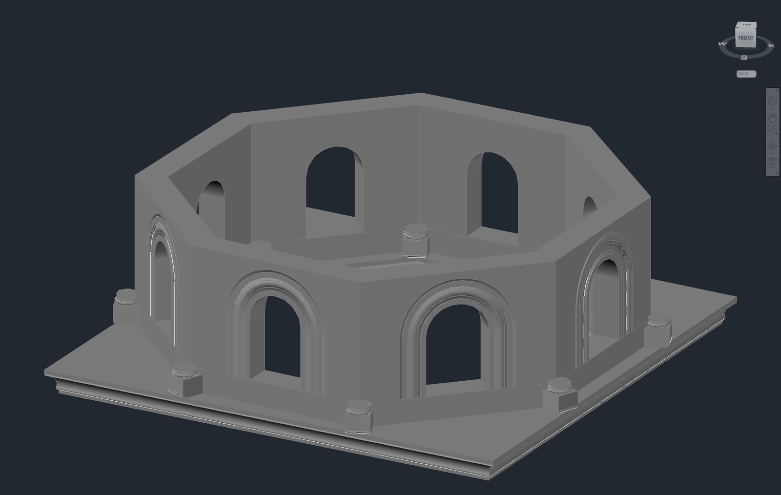 Le tambour, étape 1