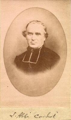 Portrait de l'abbé Cochet.