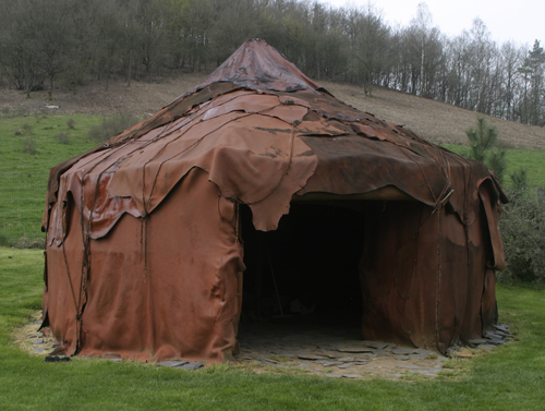Reconstitution d'une tente de Gönnersdorf