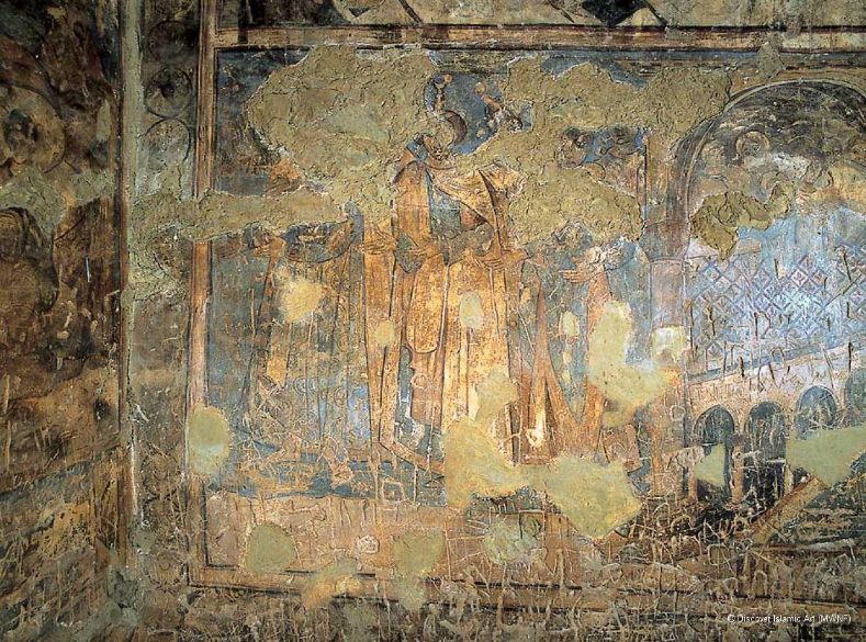 ‘The Family of Kings’ fresco panel, Qusayr ‘Amra baths (Jordan)