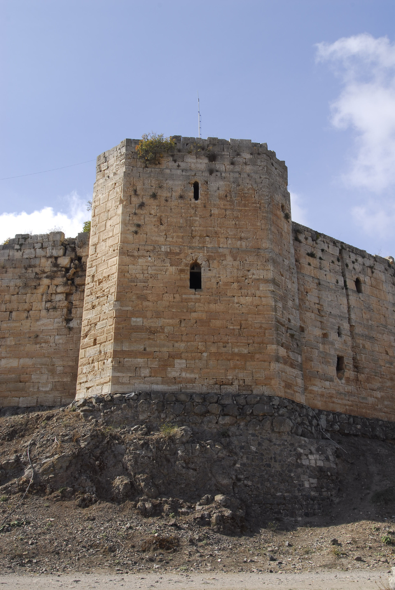 Photographie extérieure de la chapelle du Crac des Chevaliers (Krak)