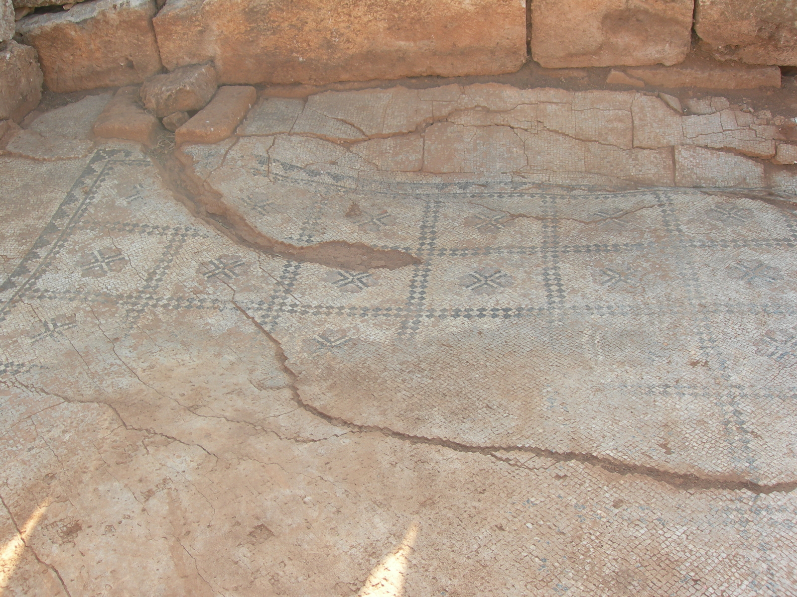 Mosaïque du portique