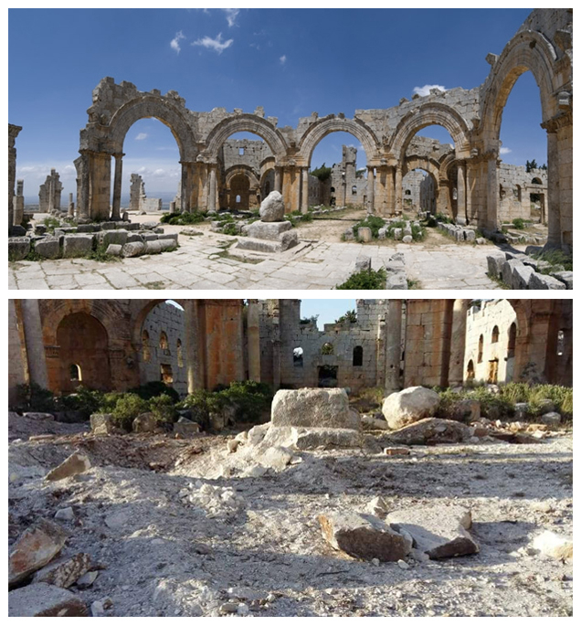 Dégât de la colonne