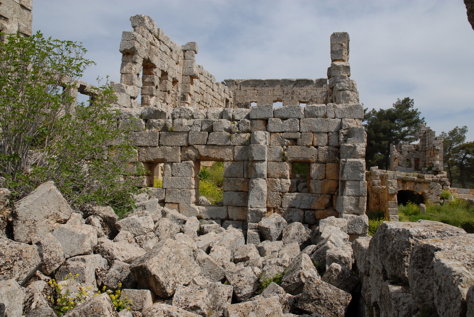 Aile sud du monastère