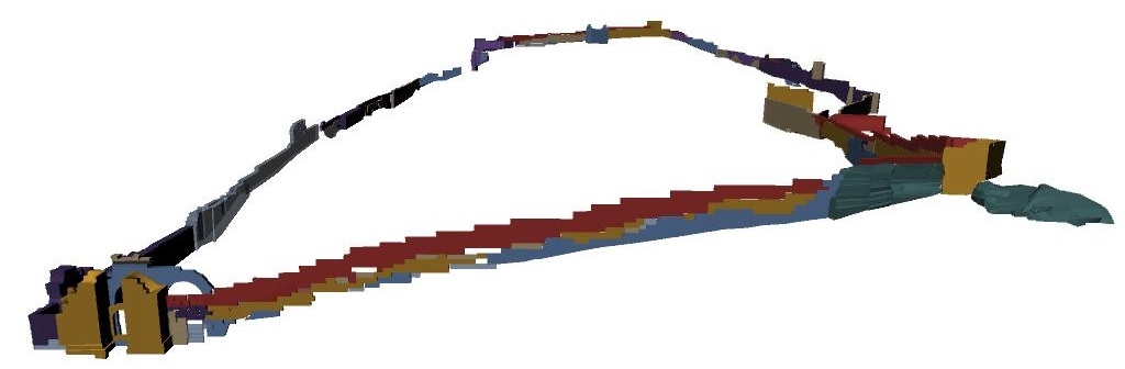 Modèle 3D de l'enceinte