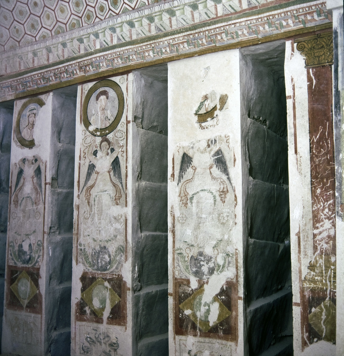 Hypogée des Trois frères, fresque. Palmyre