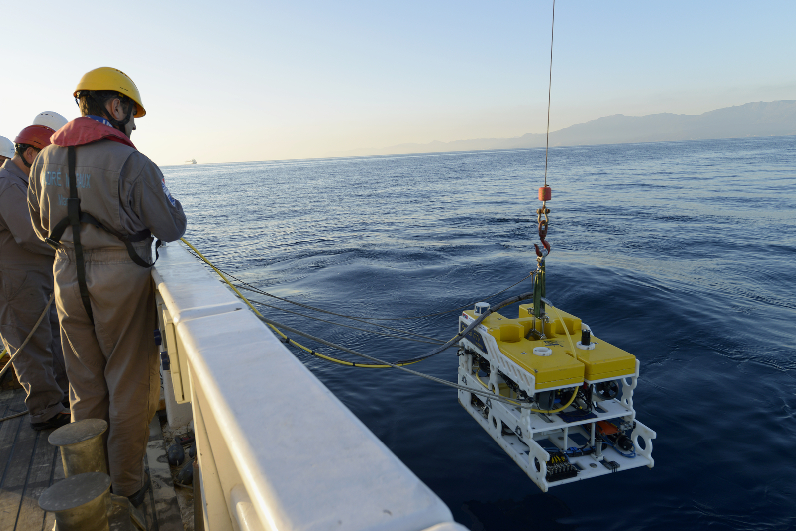 Photographie d'un ROV