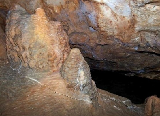 Fracturation de la couche de calcite