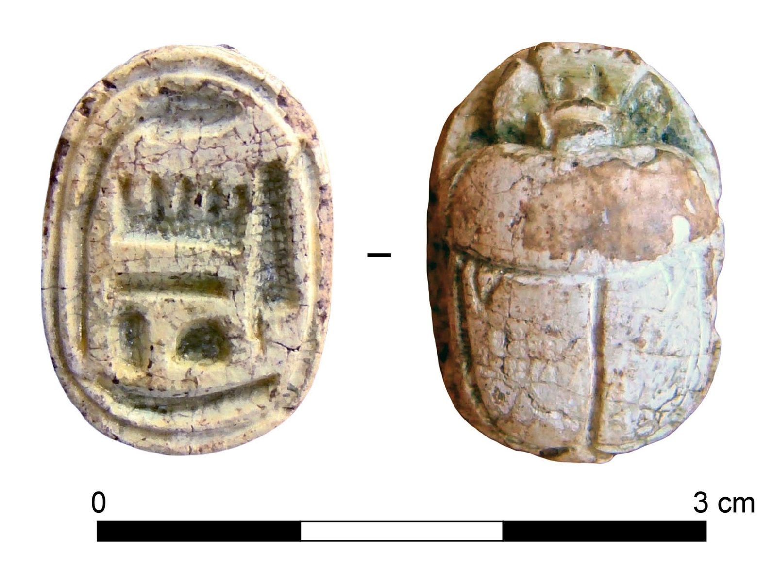 Scarabée en stéatite