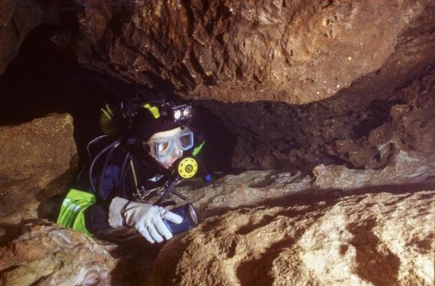 Salles immergées de la grotte Cosquer