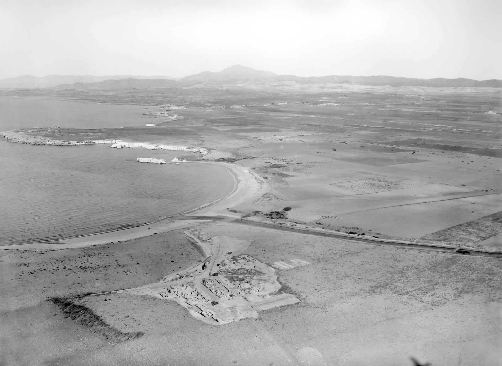 Vue aérienne de Minet el-Beida, novembre 1930