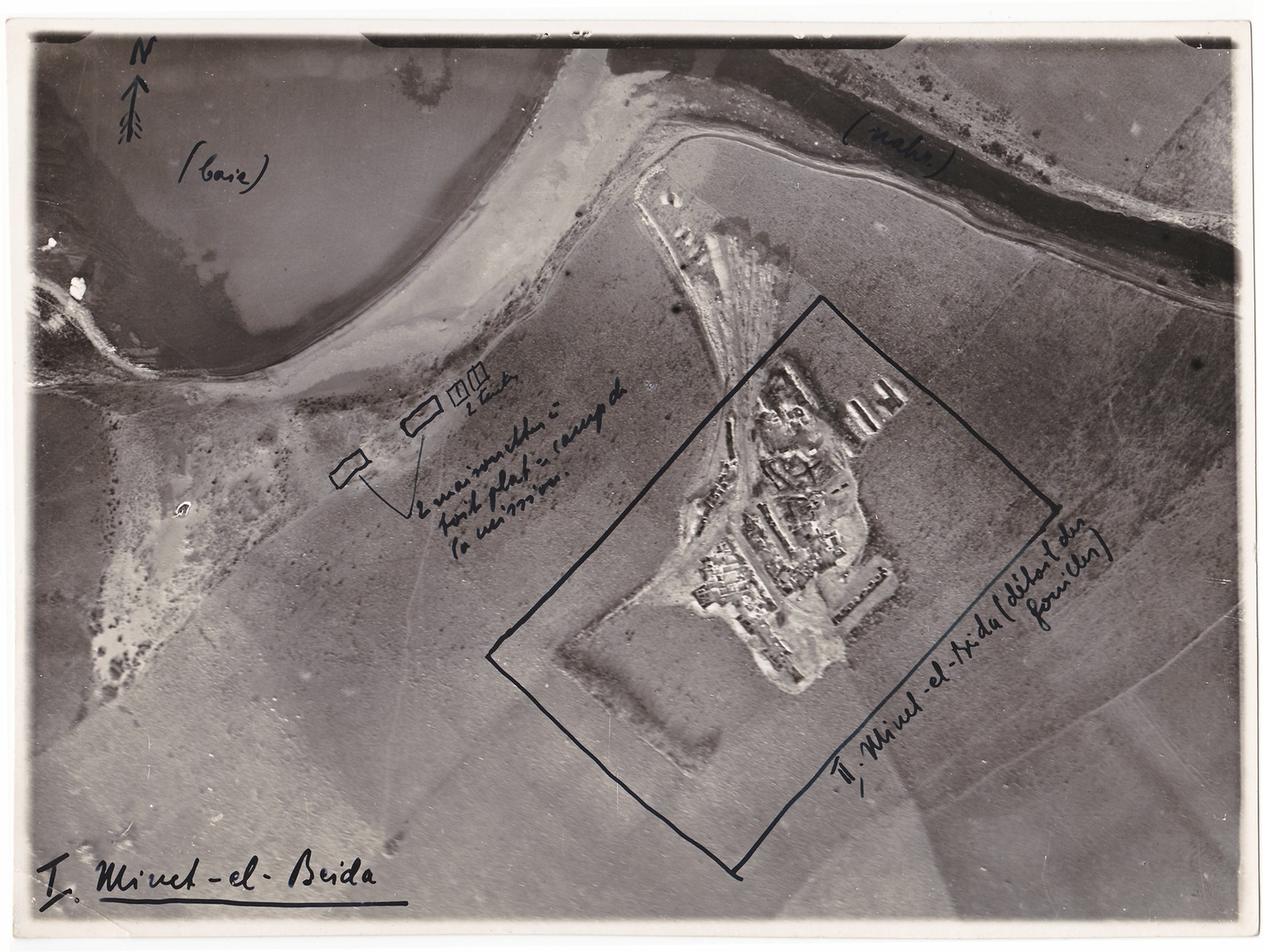 Vue aérienne de Minet el-Beida