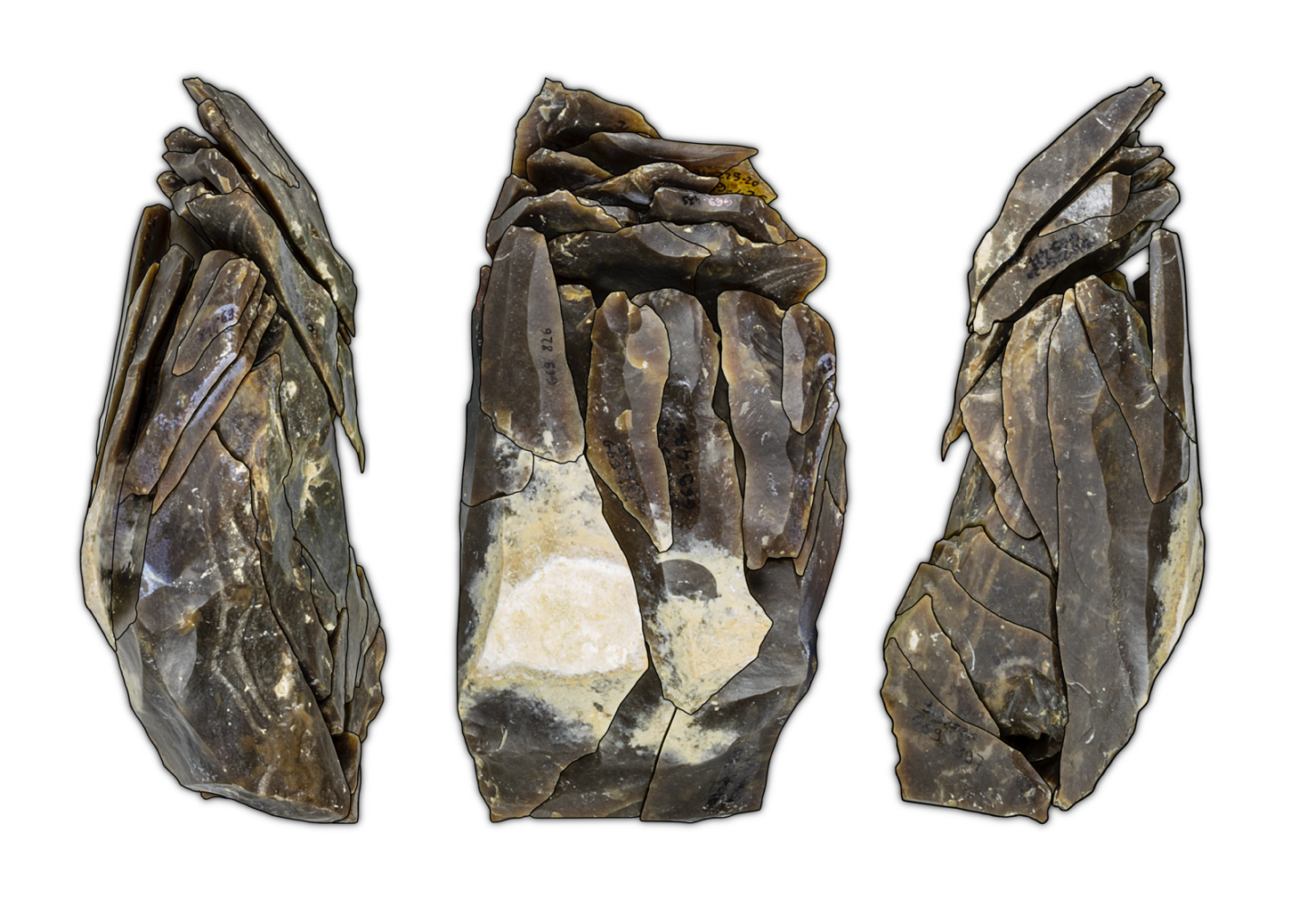 Débitage simplifié de lames plus courtes