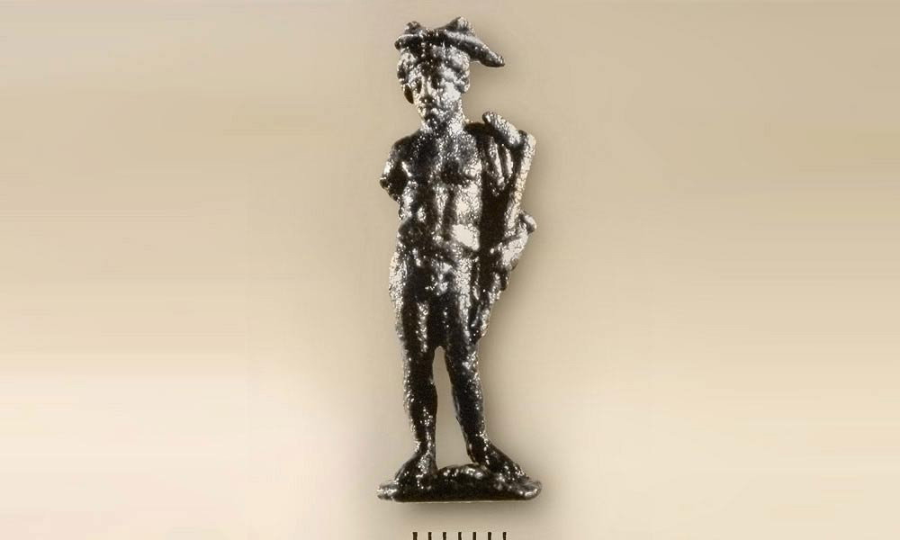 Statuette en bronze de Mercure 