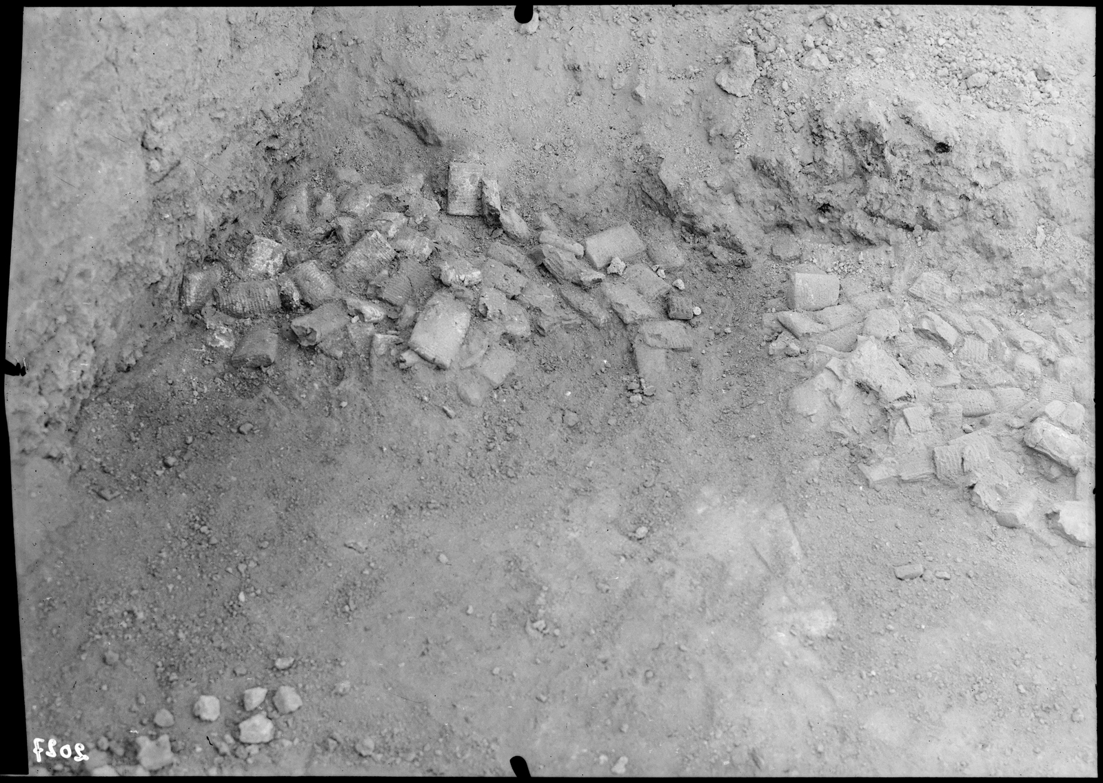 Gisement de tablettes. Mari