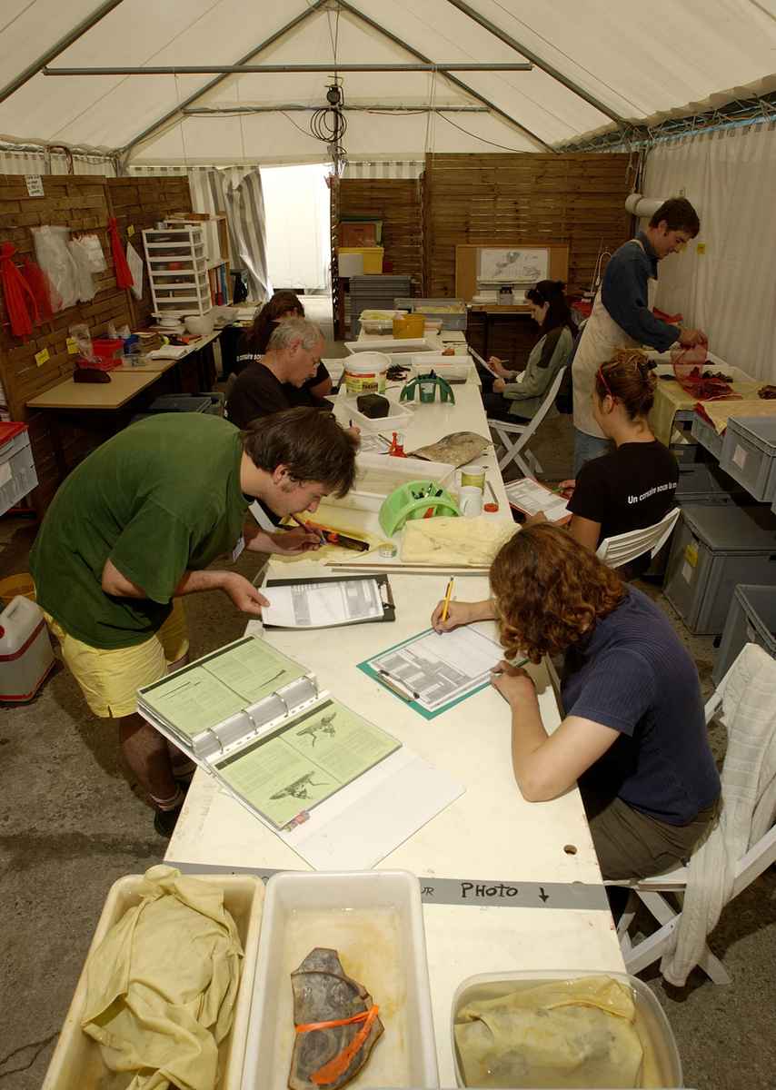 Vue générale de l'espace d'inventaire