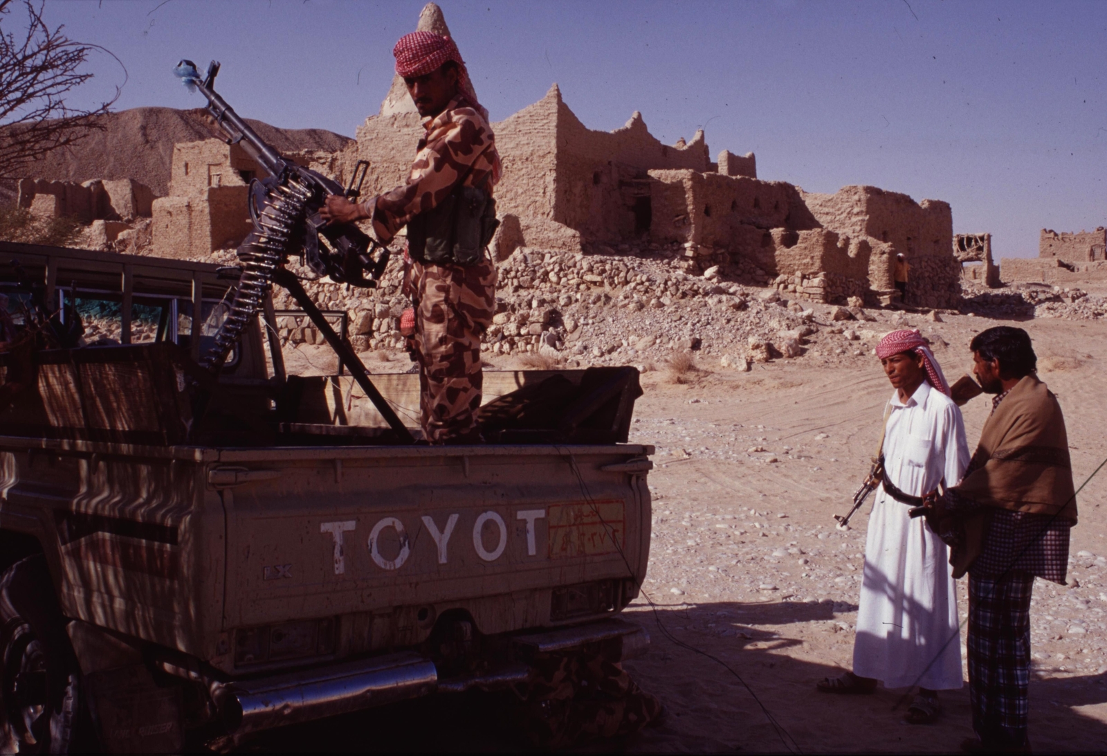 Protection militaire à Shabwa