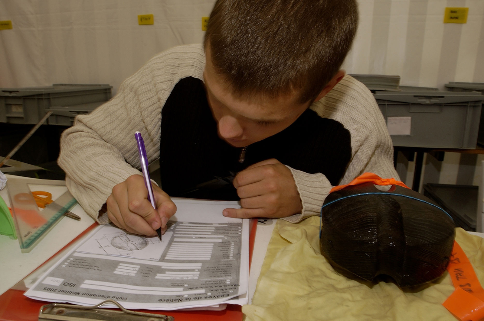 Photographie d'un stagiaire