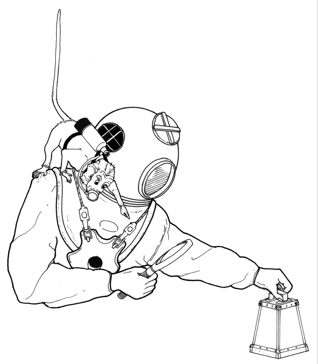 Logo "un corsaire sous la mer"