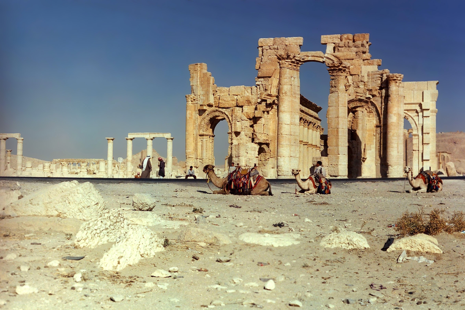 L'arc de triomphe de Palmyre