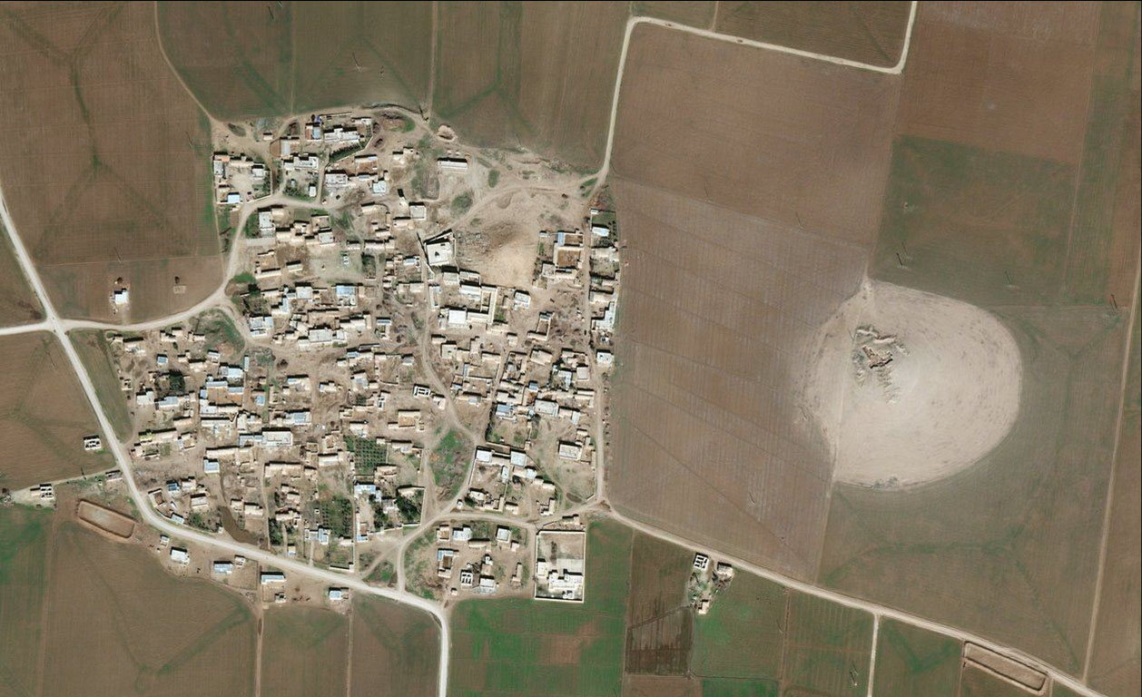 Tell Feres vue du ciel