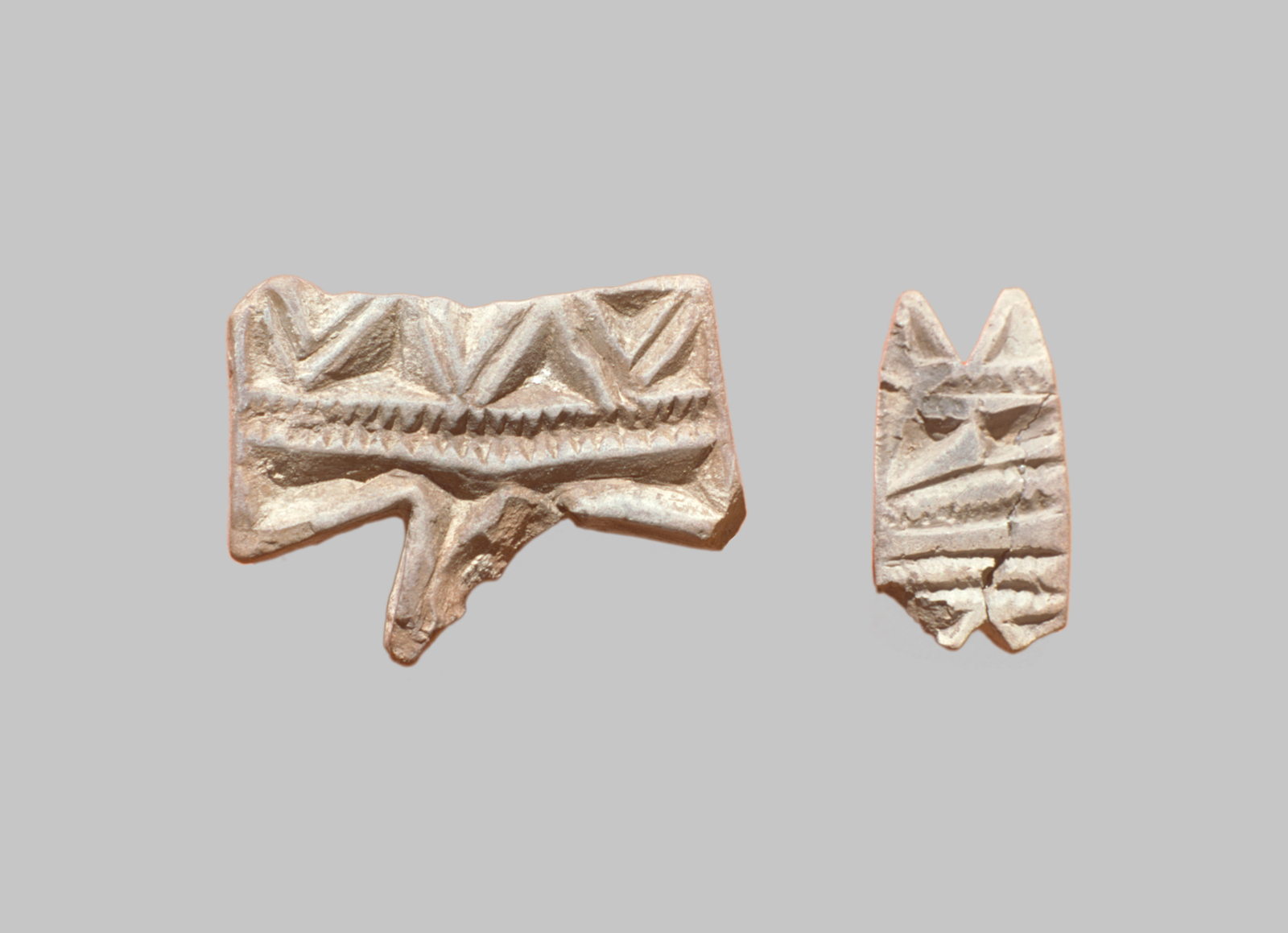 Amulettes. © Mission Archéologique française de Larsa-‘Oueili, ARCH. MAE, JLH273_05_23