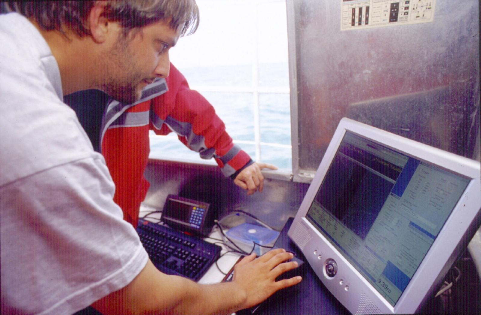 Photographie de la couverture au sonar latéral