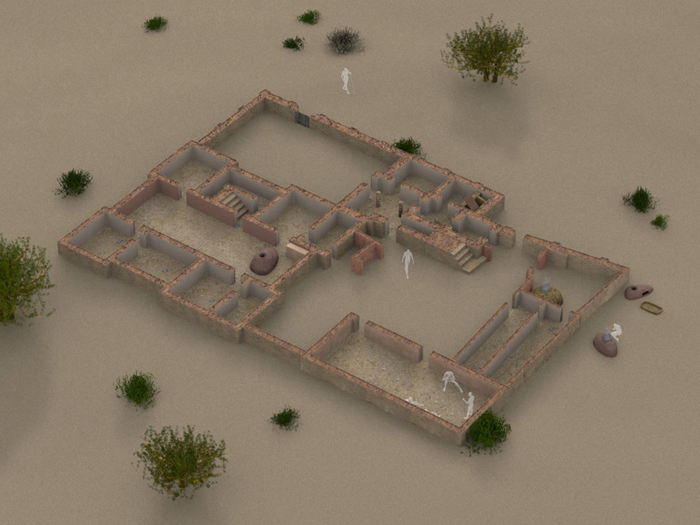 Restitution coupe vue sud ouest 