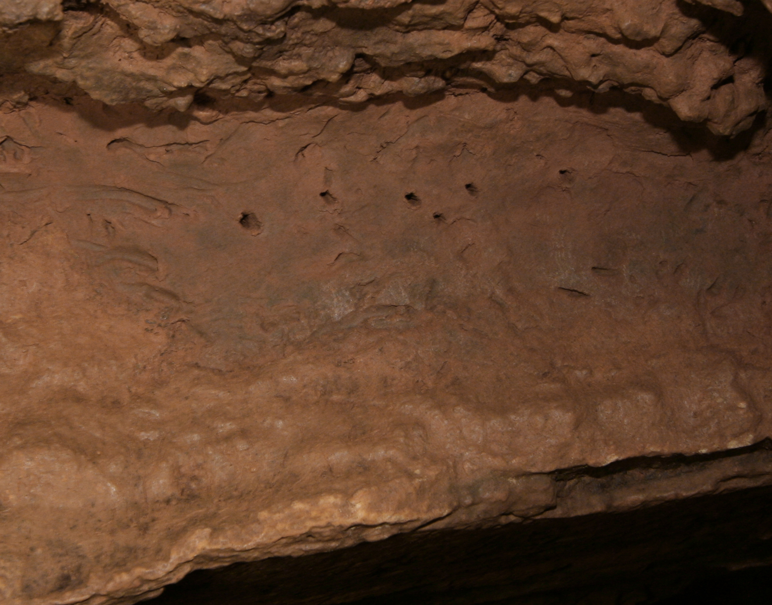 Les empreintes du fond