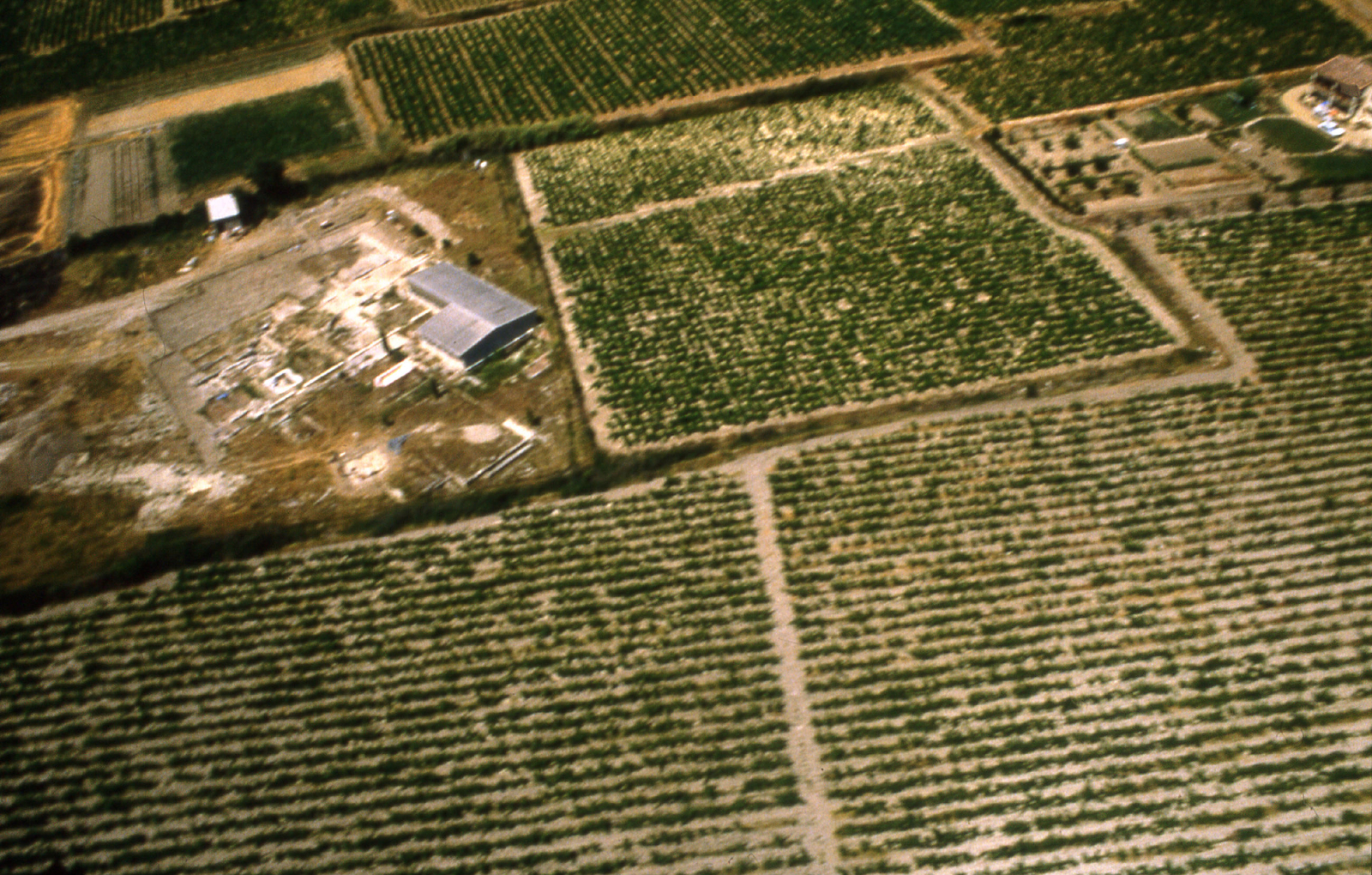 Vue aérienne début années 80  