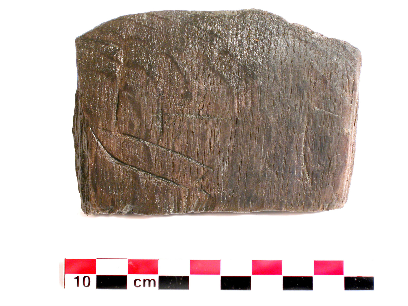 Photographie d'une extrémité de fonçaille 