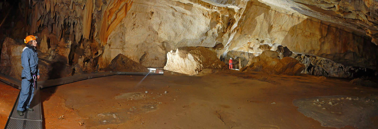 Pendage des couches calcaires et circulation des eaux